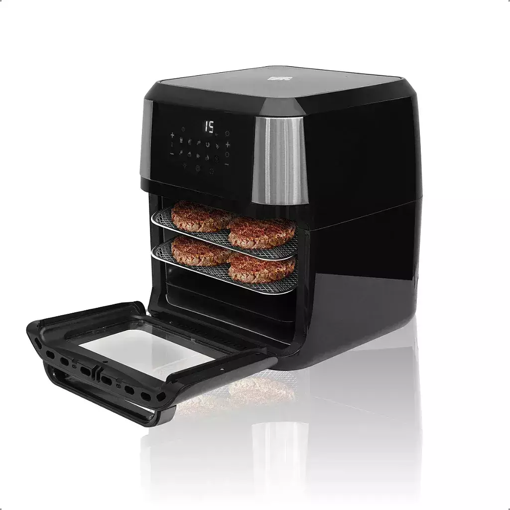Fritadeira Air Fryer Tronos RC-02 12 Litros 1800W 220V Preta Touch Box