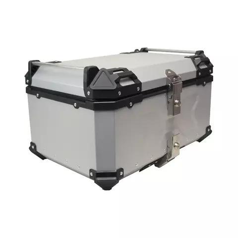 Baú Moto Traseiro 65L-T-X Alumínio Tronos Box - Imagem 2